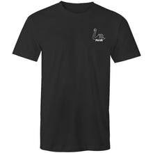 Load image into Gallery viewer, Premium Perth skyline black short sleeve men's t-shirt
