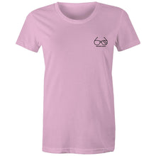 Load image into Gallery viewer, Premium Karijini National Park pink short sleeve women's t-shirt