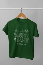 Load image into Gallery viewer, Adventure WA green short sleeve women's t-shirt