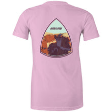 Load image into Gallery viewer, Premium Karijini National Park pink short sleeve women's t-shirt