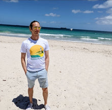 Load image into Gallery viewer, Rottnest Wadjemup white short sleeve men's t-shirt