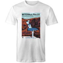Load image into Gallery viewer, Mitchell Falls Kimberley white short sleeve men&#39;s t-shirt
